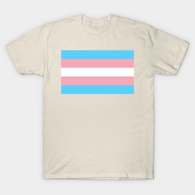 Transgender Pride Flag T-Shirt by sovereign120